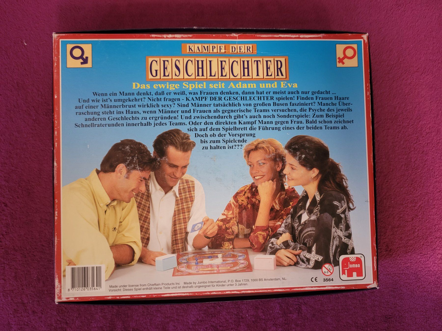 Giochi: Spiel - Kampf der Geschlechter - von Jumbo – Usato da Müllheim Dorf venduto da Seeeule01 6