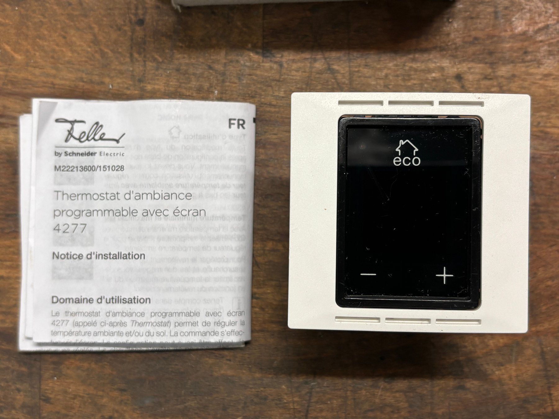 Feller Heizung: Thermostat Programmable Feller 4277 – Gebraucht aus Cormondrèche von Jeff66