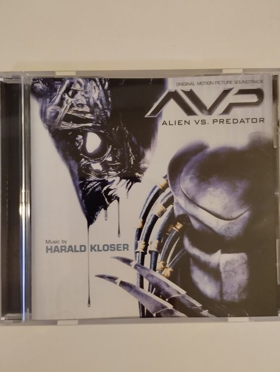 AVP - ALIEN VS PREDATOR CD SOUNDTRACK (Neu (gemäss Beschreibung)) in ...