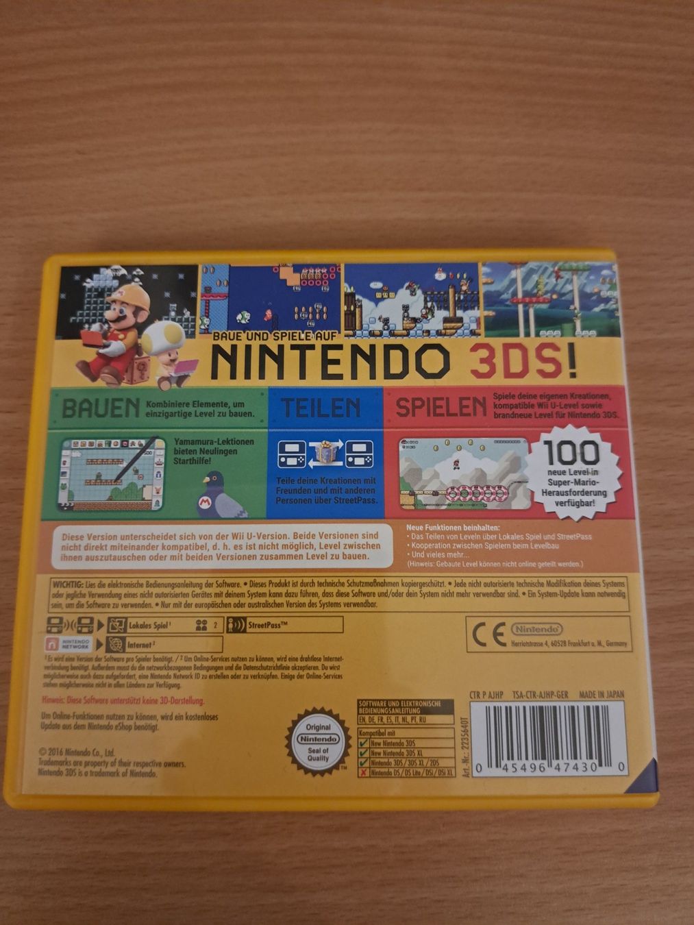 Giochi: Super Mario Maker 3DS – Usato da Zürich venduto da Mr.Heli 2