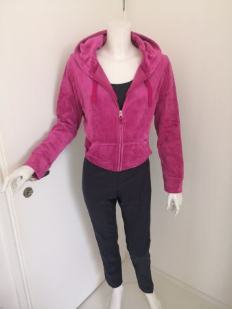 🤩C&A JESSICA SPORT-JACKE PINK MIT KAPUTZE