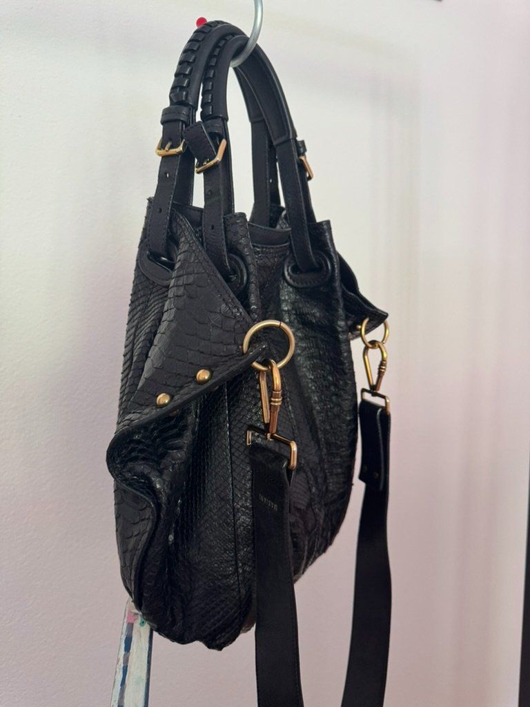 Borse da donna: Handtasche Krokoleder Mabiani – Usato da St. Gallen venduto da schwarzundweiss 1