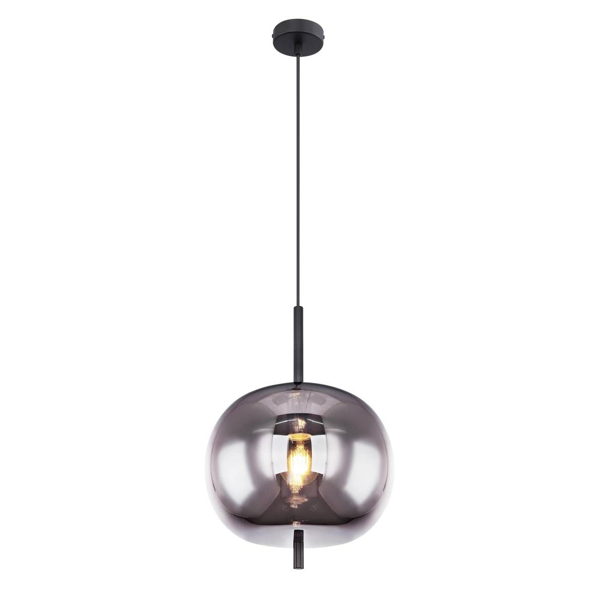 Lampadari & plafoniere: Pendelleuchte, Glas, Schwarz, 30 cm Ø – Nuovo (secondo la descrizione) da Kreuzlingen venduto da Smart-Light