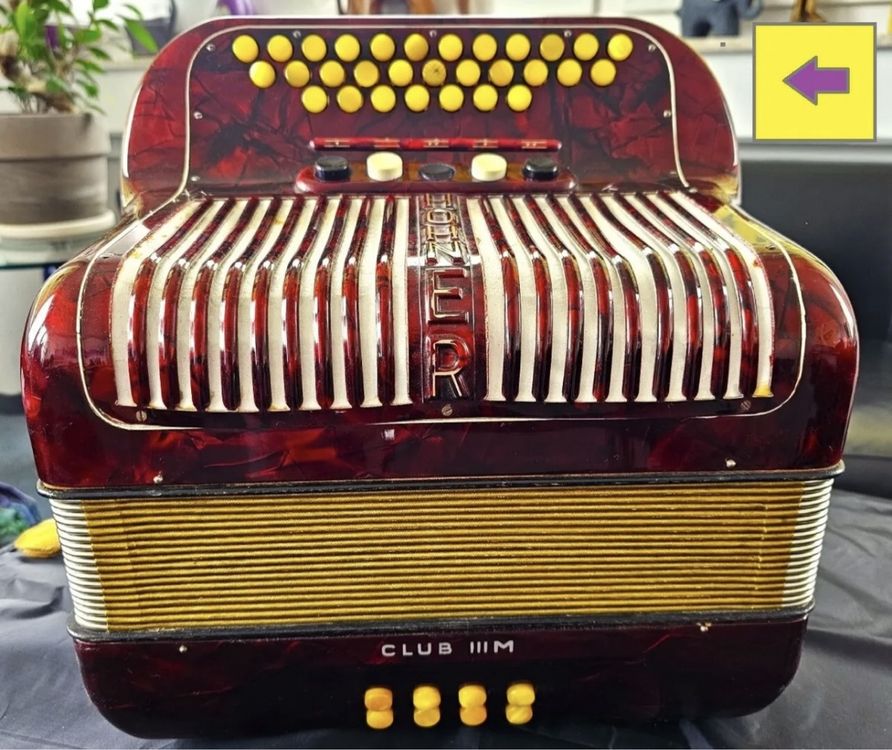 Hohner Club IIIM Akkordeon / Concertina Kaufen auf Ricardo