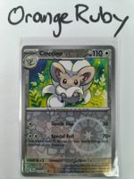 Cinccino 137/162 REVERSE HOLO Temporal Forces TEF English