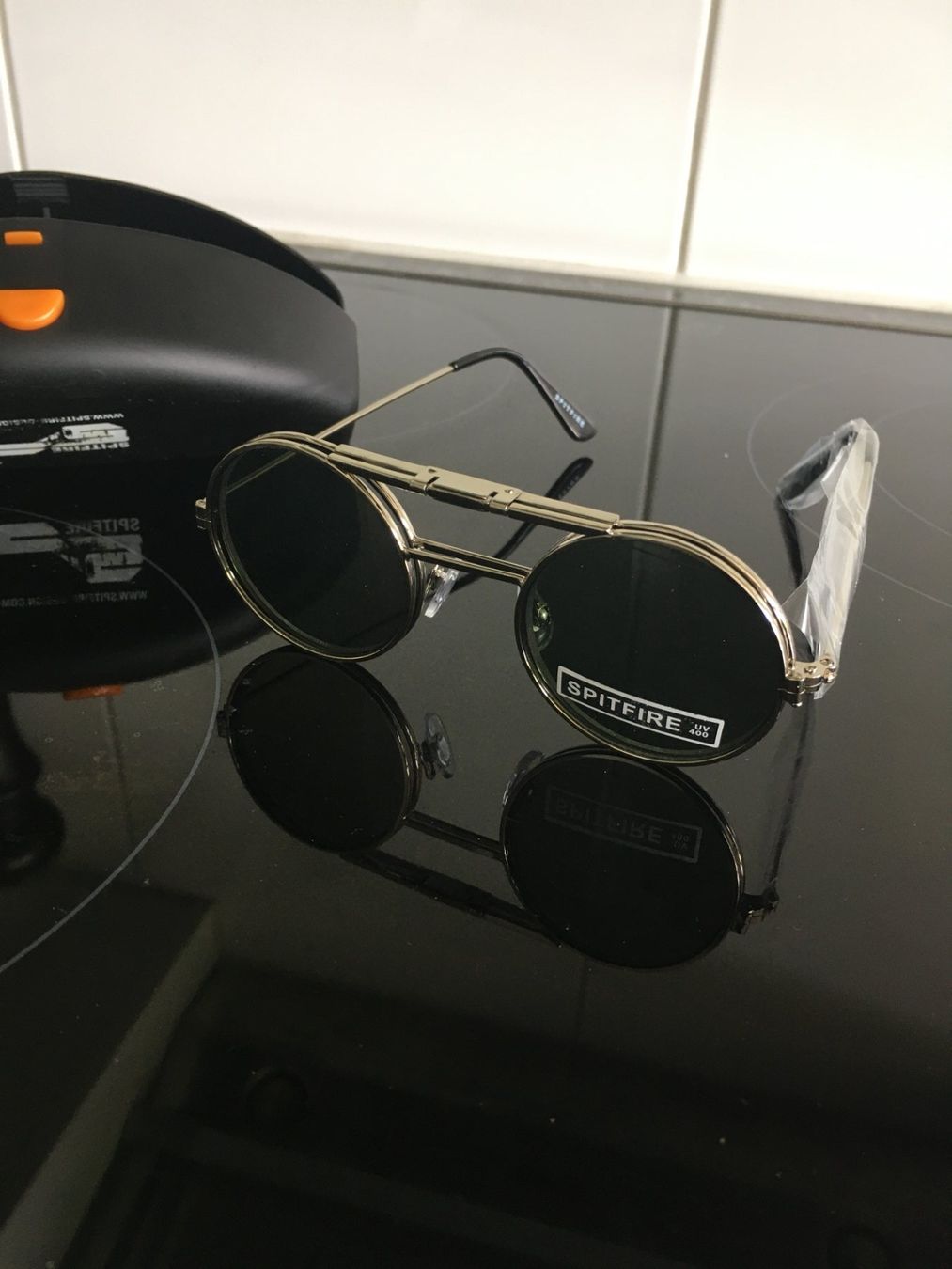 Occhiali & Lenti: Spitfire // Lennon // Silver Green – Nuovo e nell'imballaggio originale da Bern venduto da AHaug