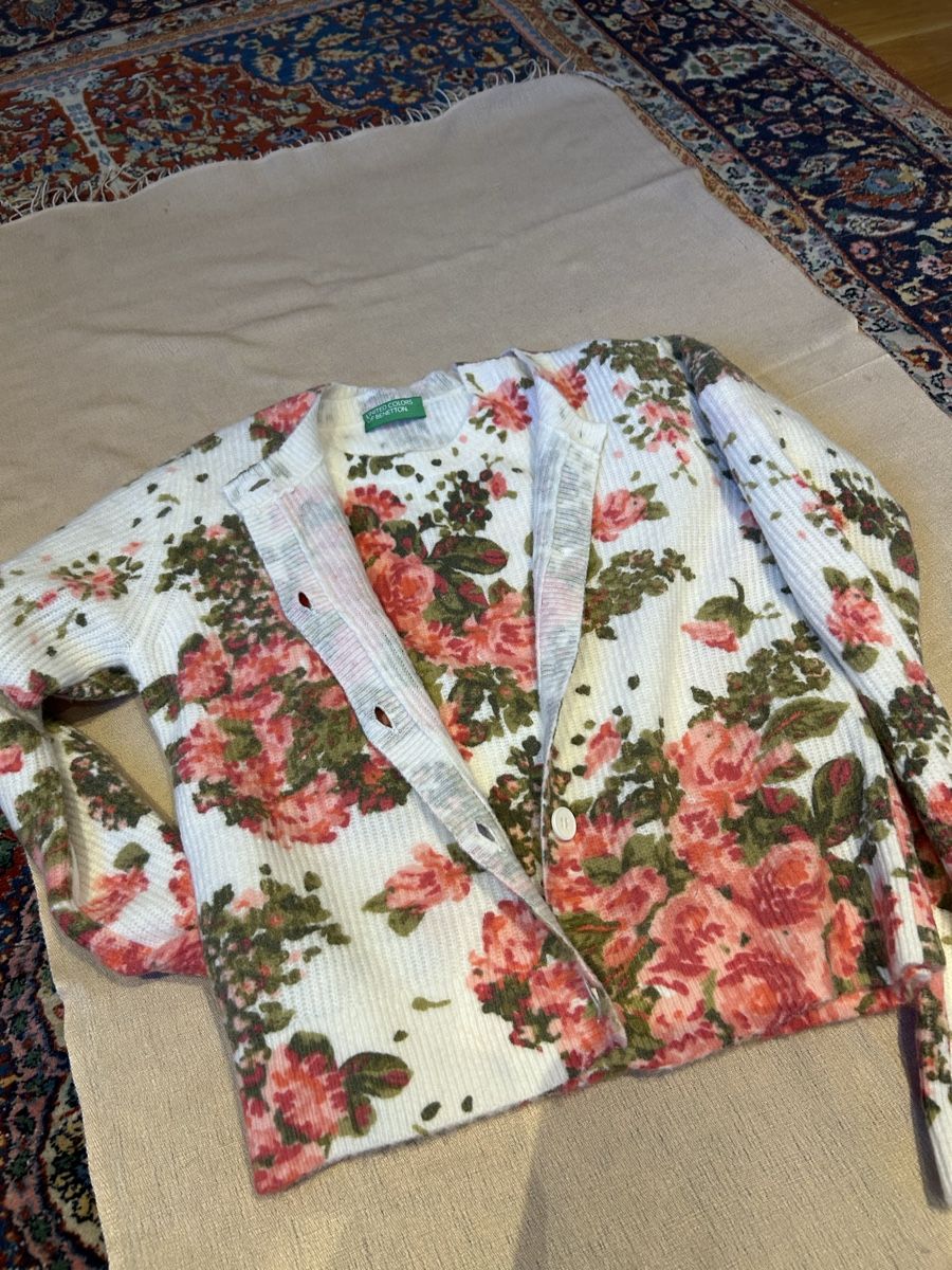 Benetton Maglioni & Felpe: Jacke und dazu passend kurzarm Pullover, – Nuovo (secondo la descrizione) da Lupsingen venduto da Mar_nm9j 4