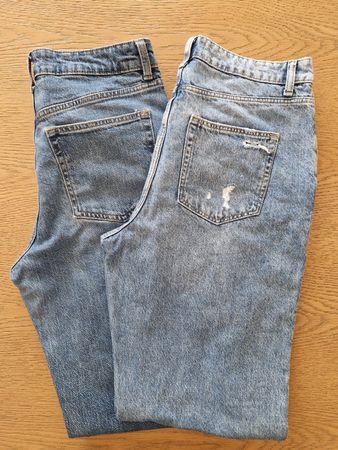 2 Damen Blue Denim Jeans Gr.42, wie neu