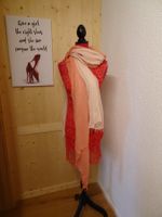 Oranges Foulard / Strandtuch Seide 188 x 120 cm  - 424186