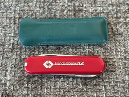 Sackmesser VICTORINOX „Handelsbank N.W.“ mit Schere TOP RAR