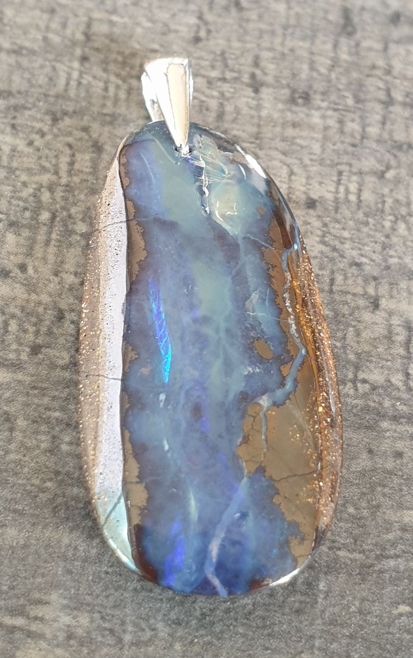 Pendentifs: Anhänger Boulder Opal. – Neuf (Voir description) à Niederbüren par Raphael014 3