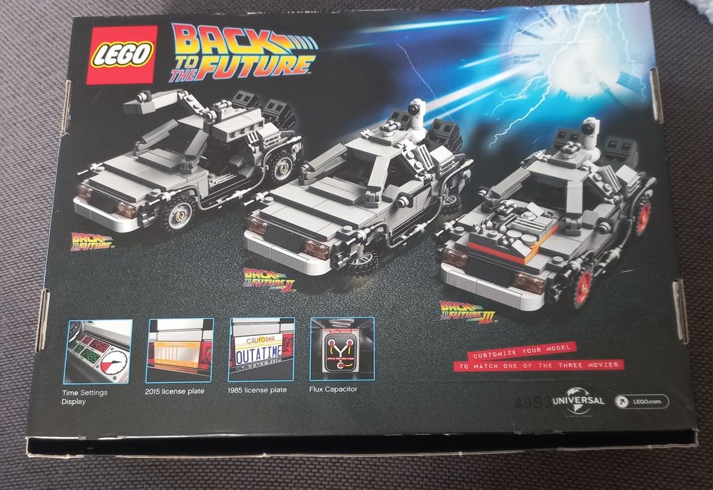 Back To The Future Zurück In Die Zukunft Lego DeLorean 21103 Kaufen auf Ricardo