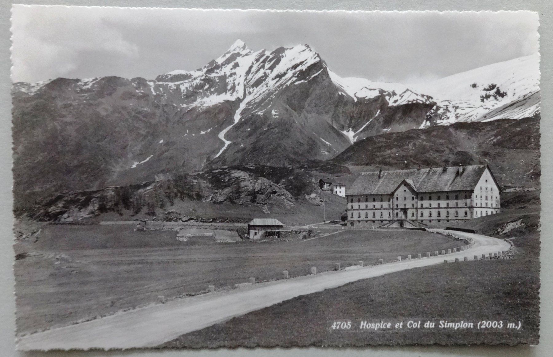 Cartoline postali: Hospice et Col du Simplon (2003 m) – Usato da Fétigny venduto da Billy2miny