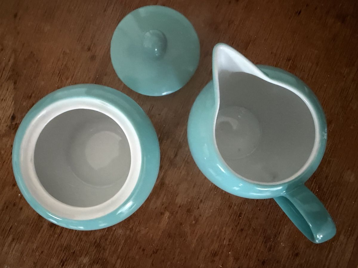 Sucriers: Zuckerdose und Milchkännchen – D'occasion à Avegno par CaVal13 2