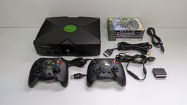Xbox Classic mit 2 Controller und 5 Games