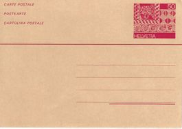 Postkarte  der PTT