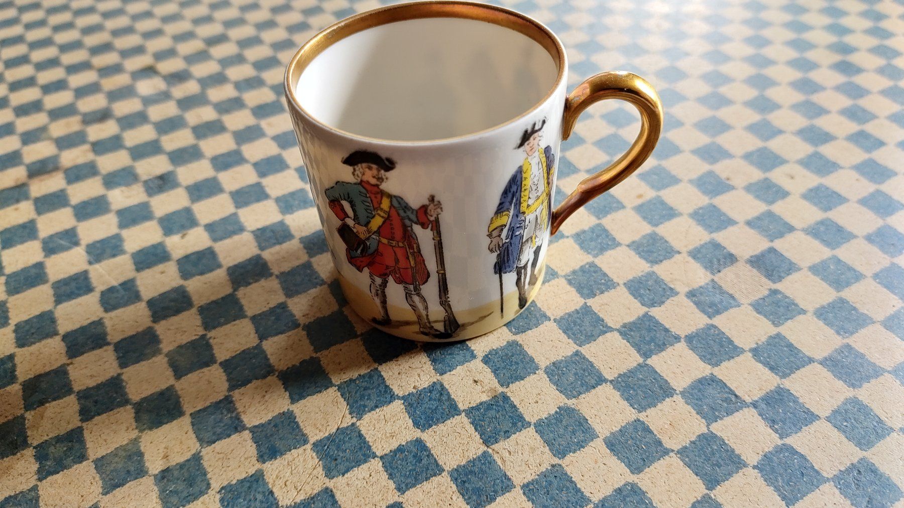 Tazze: Café- Moccatassen handbemalen - Langenthal - Suisse made – Usato da Gossau ZH venduto da Ooosssaaa