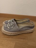 Espadrilles, grau, Grösse 40