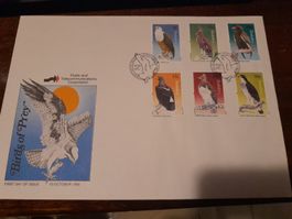 Zimbabwe: Collection de timbres "Oiseaux de proie" - 1984.