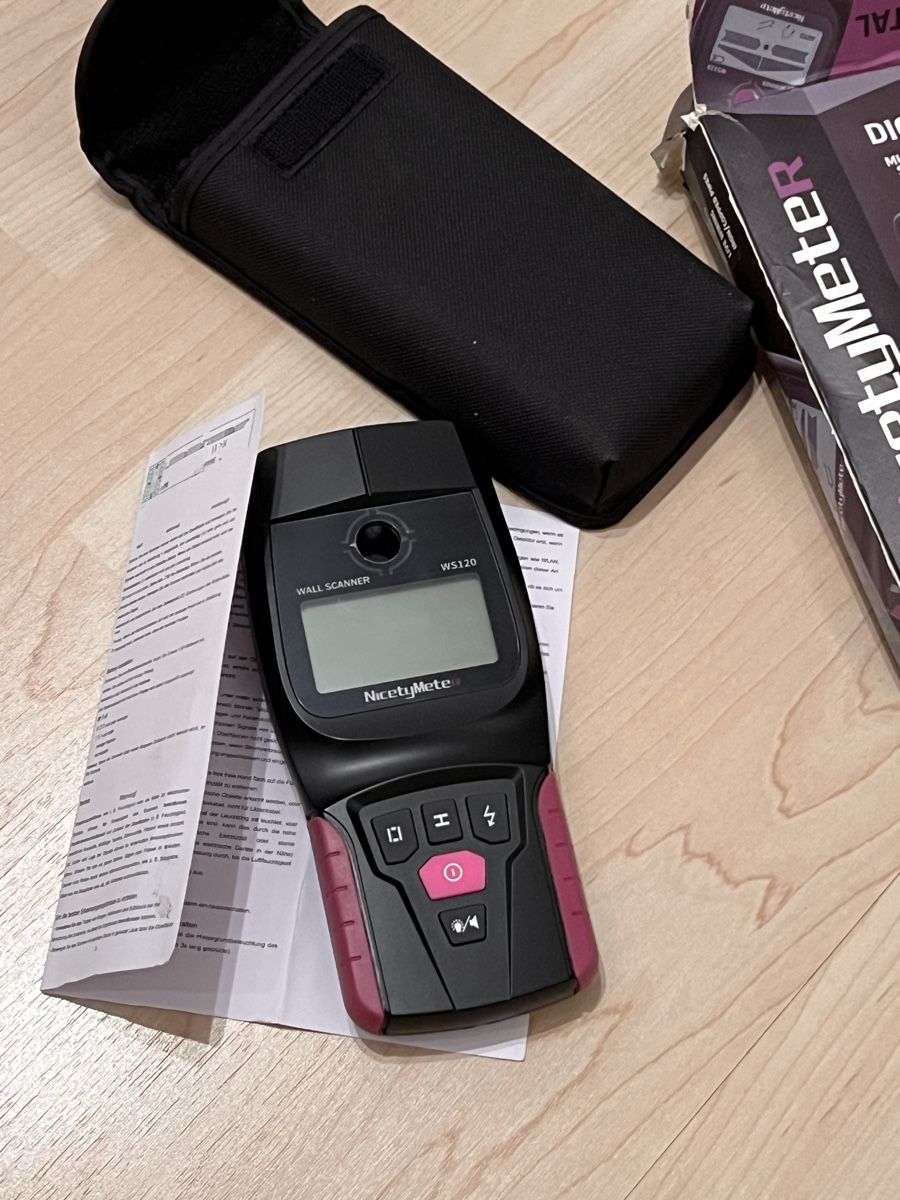 Mesurer: Wandscanner / Leitungssucher WS120 – Neuf avec emballage d'origine à Winterthur par ChicMarkt 2