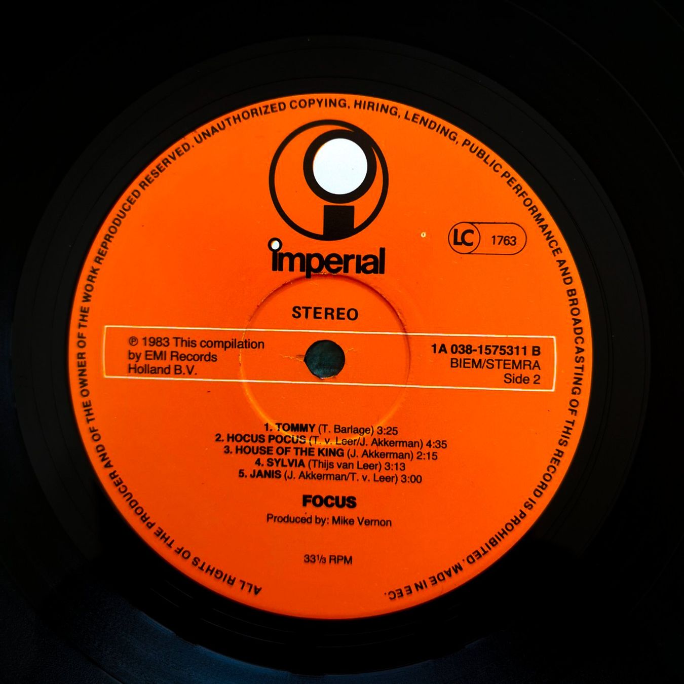 Dischi in vinile: Focus - Focus (LP Compilation Prog Rock 1983) – Usato da Sargans venduto da Botanico 4