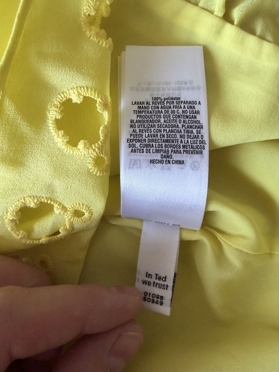 Ted Baker T-shirt: Ted Baker T.5XL(44) Jaune ! – Usato da Fribourg venduto da VSL-LUXE-BRAND 6