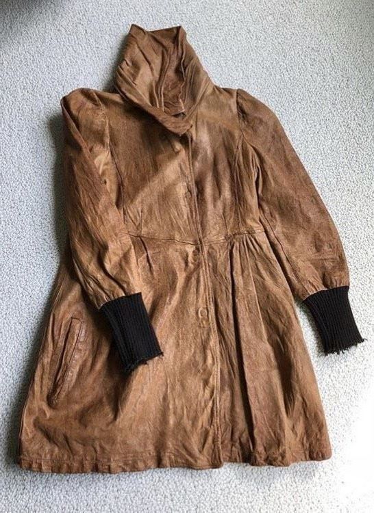 Mäntel: Giorgio Brato leather coat – Gebraucht aus Dallenwil von ZD2019
