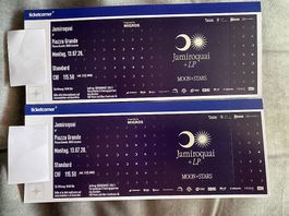 2 tickets Jamiroquai moon & stars Abh.Zürich o. Bülach