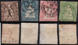 1854/62 PROPAGANDA STRUBEL PART. SET À ÉVALUER - ZU BEWERTEN