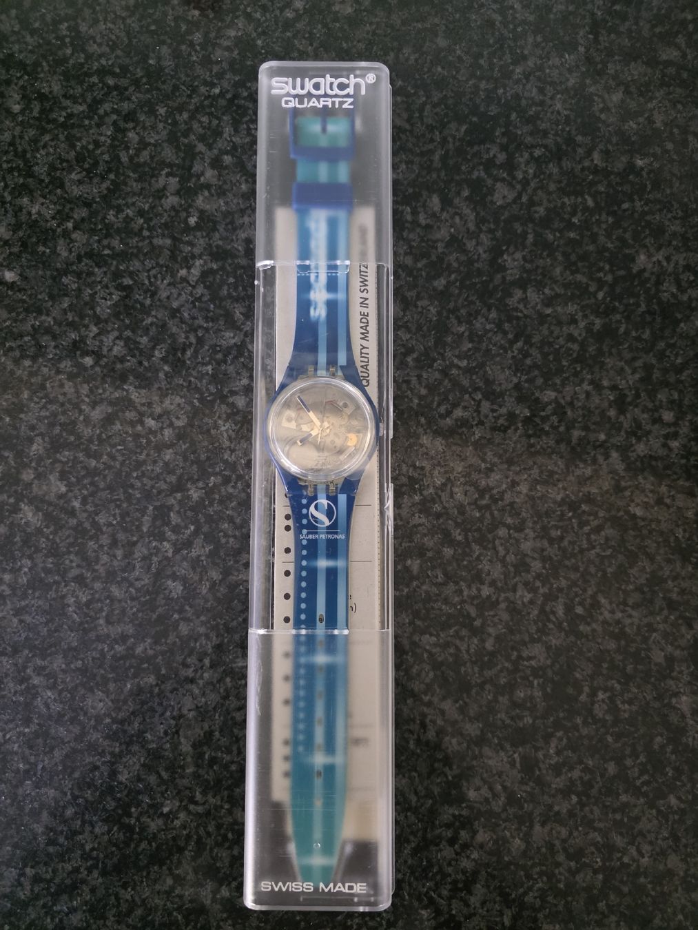 Swatch Orologi: Limitierte Edition Sauber Petronas – Nuovo e nell'imballaggio originale da Münchenbuchsee venduto da Janst