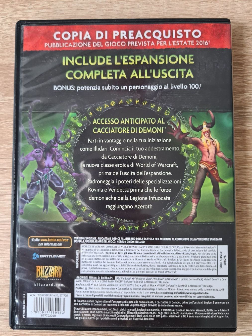 Giochi: World Of Warcraft: Legion - PC – Usato da Carouge GE venduto da Franllo 1