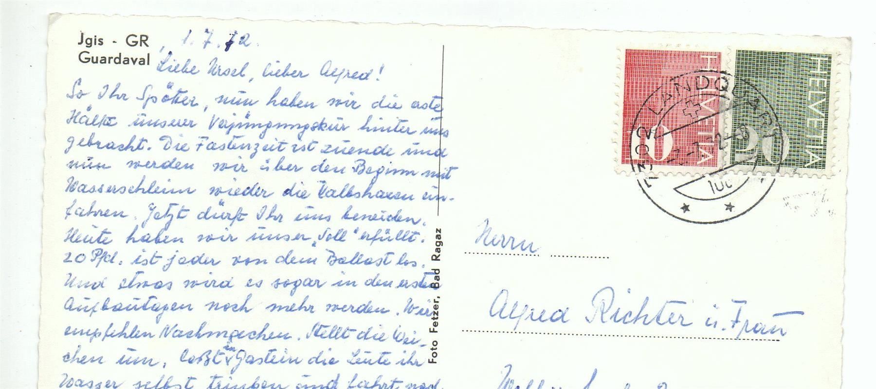 Cartes postales: IGIS Guardaval – D'occasion à Jona par philajona 1