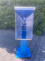 20 Minuten Zeitungsbox - ideal für Pendler, blau
