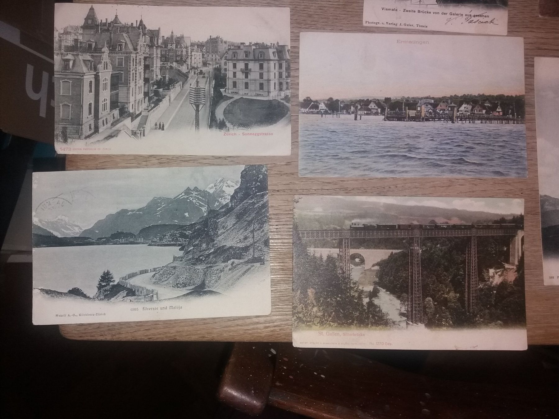 Cartes postales: ANSICHTSKARTEN Sammlung Erstangebot Bivio Graubünden Schweiz – D'occasion à Welschenrohr par Regool 5