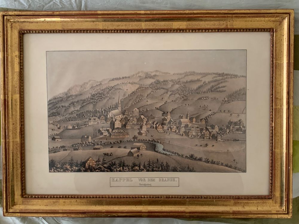 Lithographie von Johannes Roth 