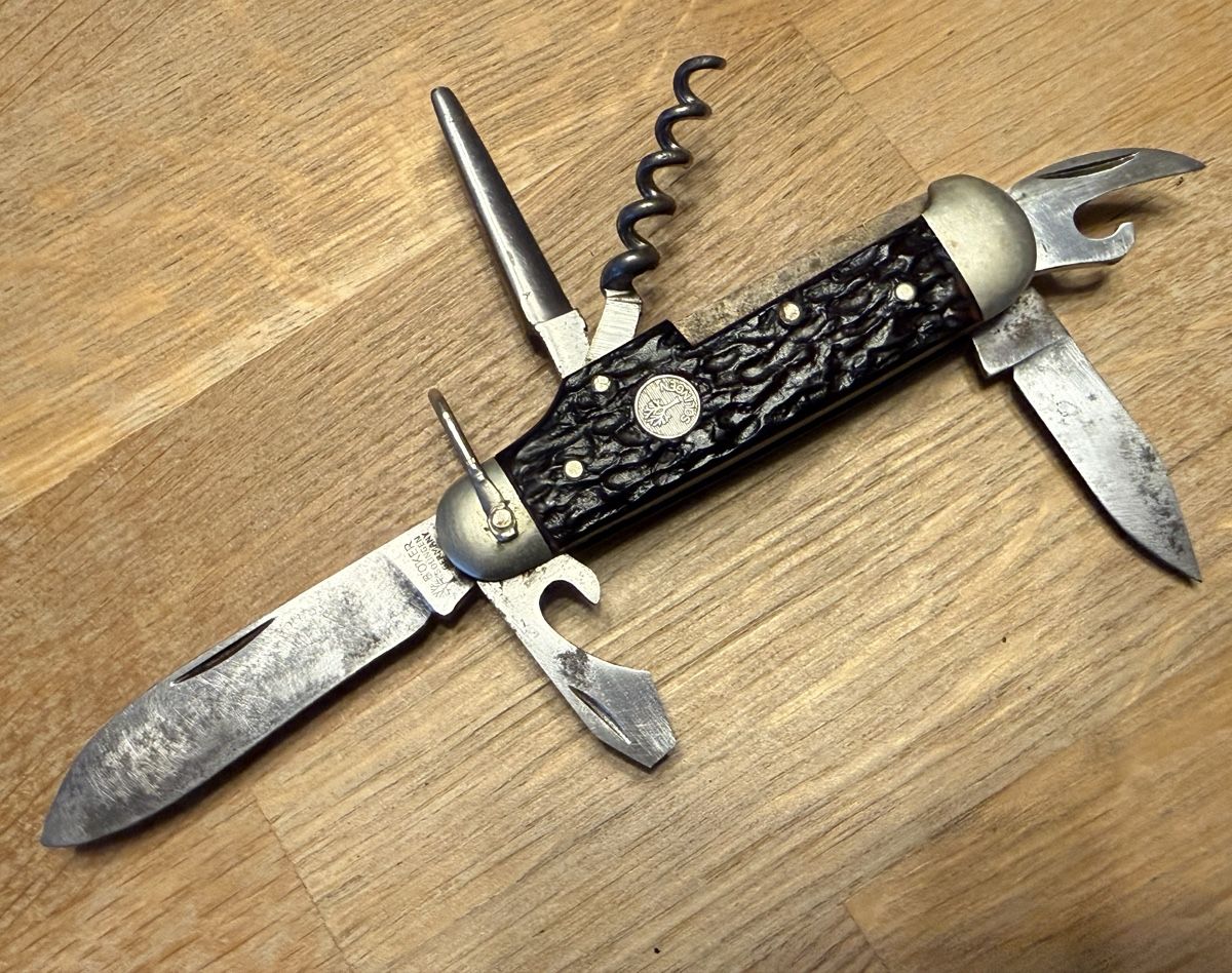 Solingen Couteaux de poche: Antikes Böker Taschenmesser Sackmesser – D'occasion à Goldach par Messerguru 3