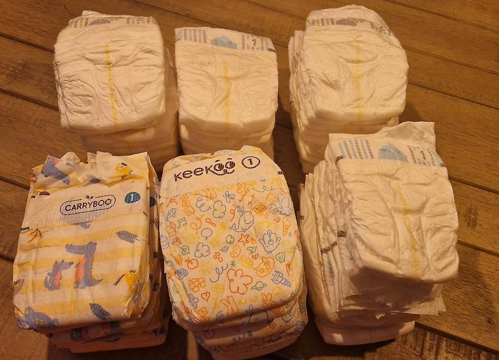Pampers Windeleimer & Windeln: Couches nouveau-né – Neu (gemäss Beschreibung) aus Léchelles von SoniaMac 1