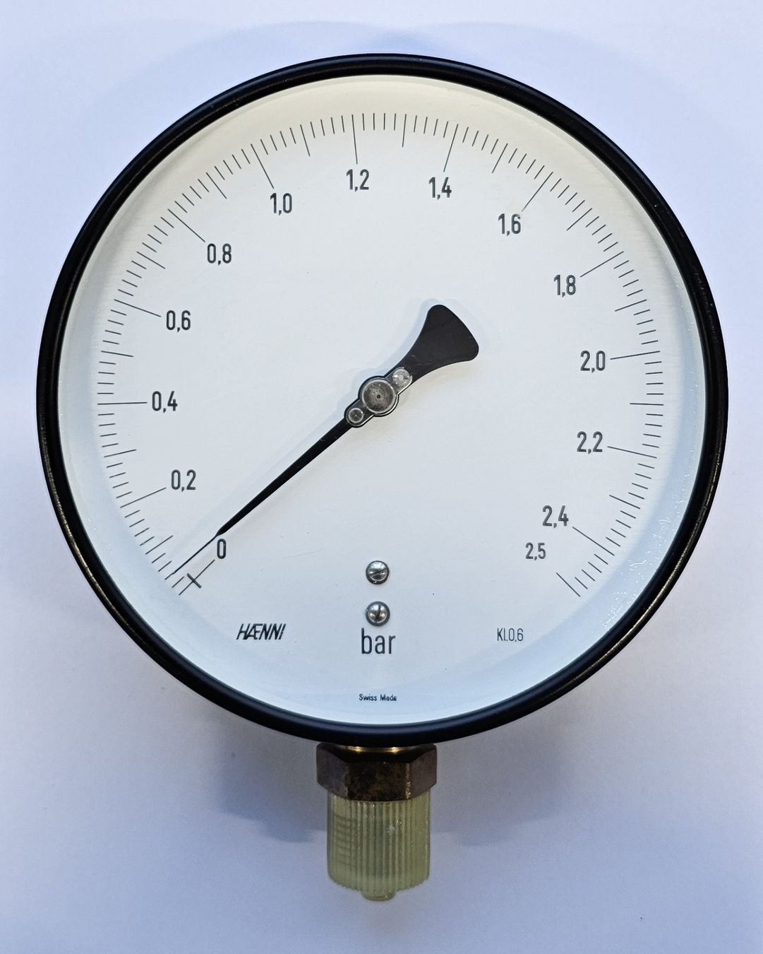 Haenni Mesurer: Feinmessmanometer 0 bis 2.5 bar – D'occasion à Illnau par Oberillnau