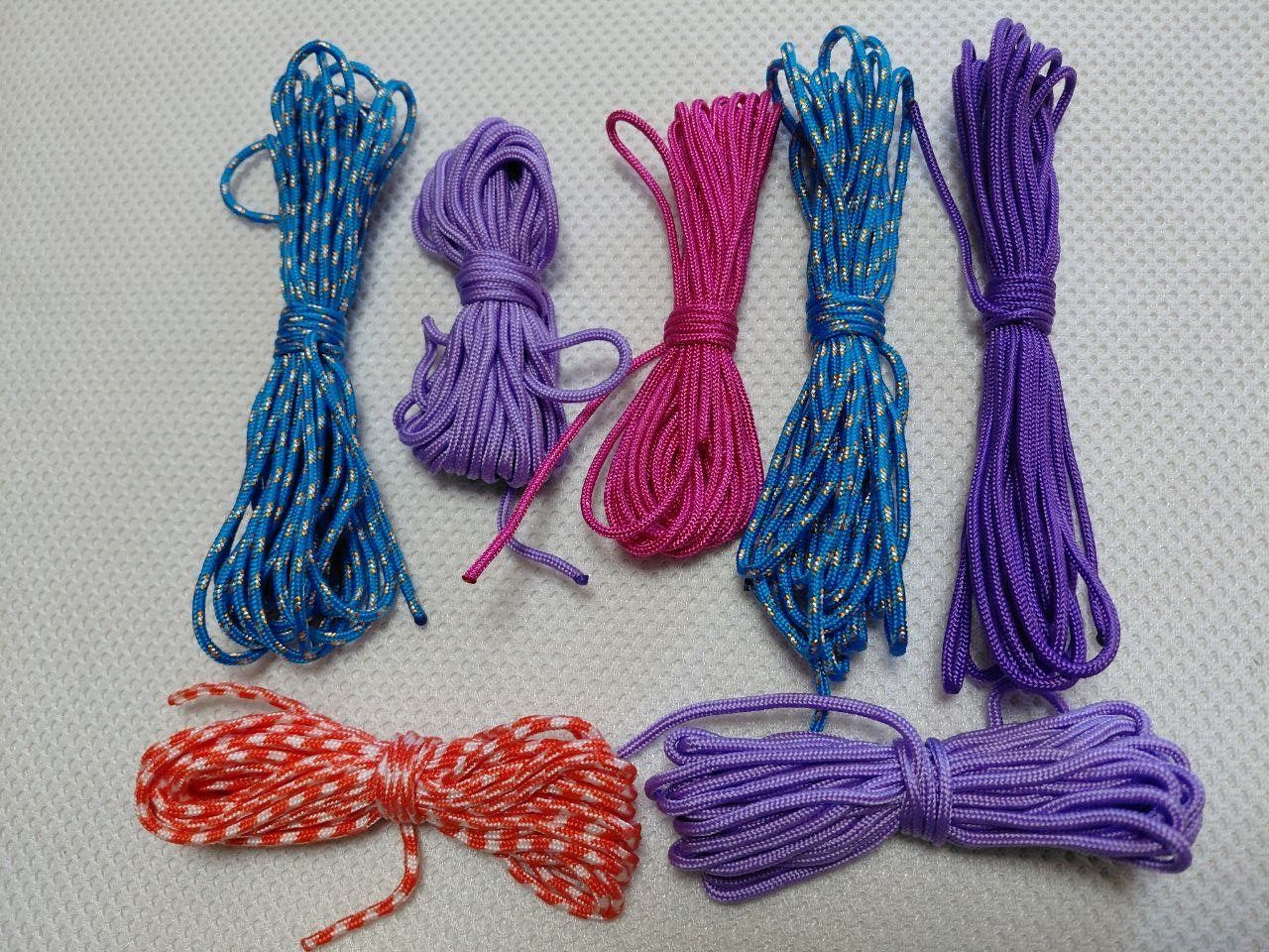 Corde: Paracord 2mm Mix - 7 x 3Meter – Nuovo (secondo la descrizione) da Rüegsau venduto da Tausendfreund