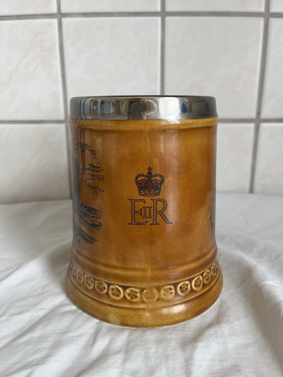 Gläser: Bierkrug Queen Elizabeth II – Gebraucht aus Rheineck von CoGer 1