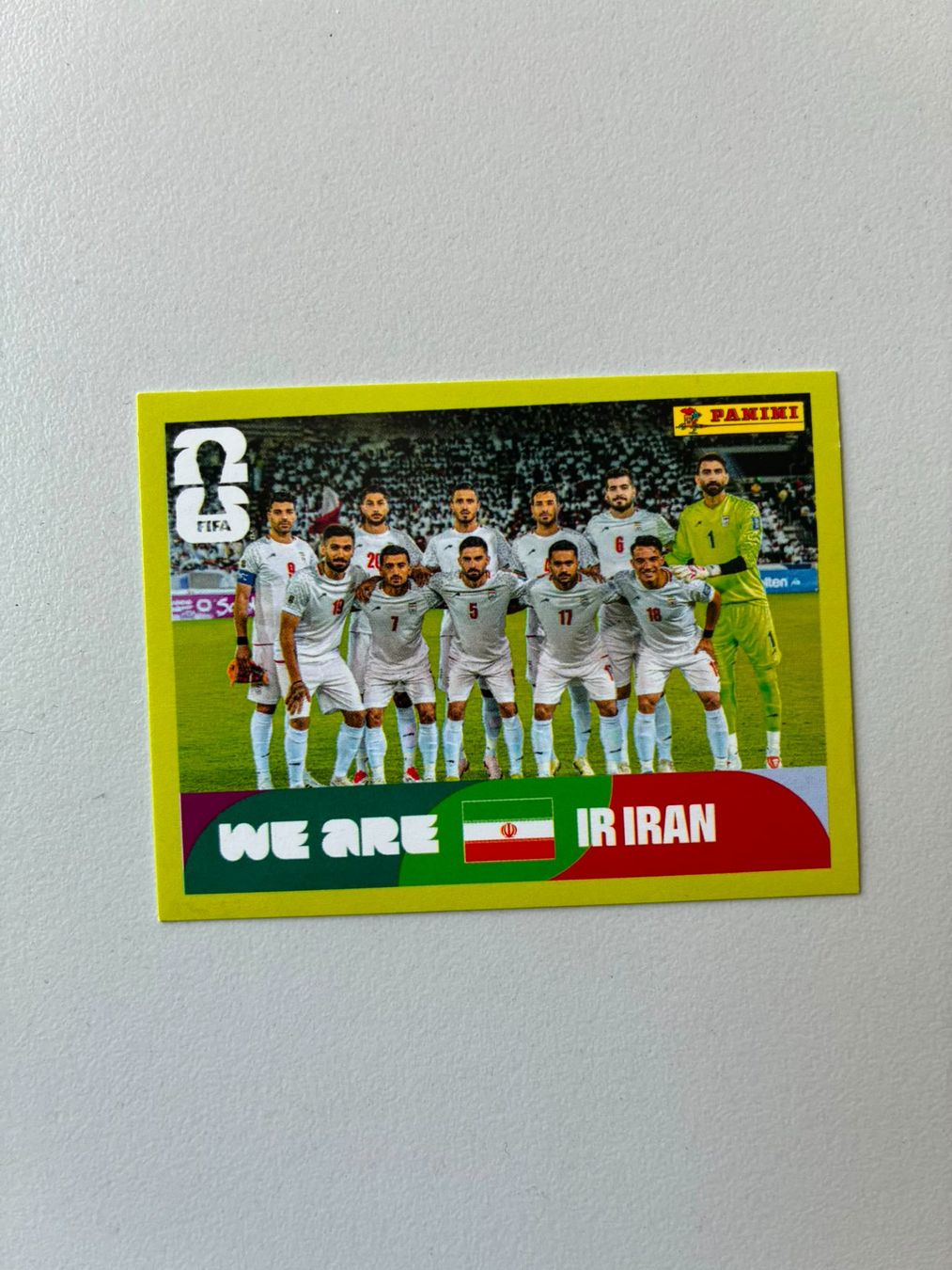 Panini Carte collezionabili: Carte panini 2026 - IRN 13 – Nuovo (secondo la descrizione) da La Neuveville venduto da Ibo2300