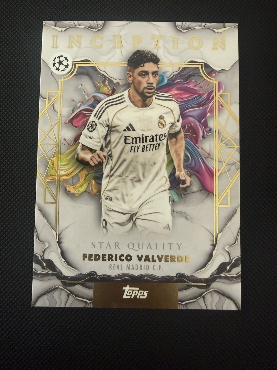 Topps Carte collezionabili: Topps inception Federico Valverde – Nuovo (secondo la descrizione) da La Chaux-de-Fonds venduto da Chacha99
