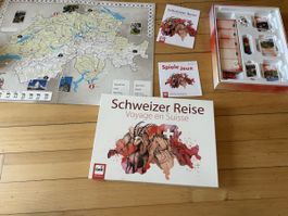 Voyage en Suisse, jeu de société Carit, complet! Comme neuf!