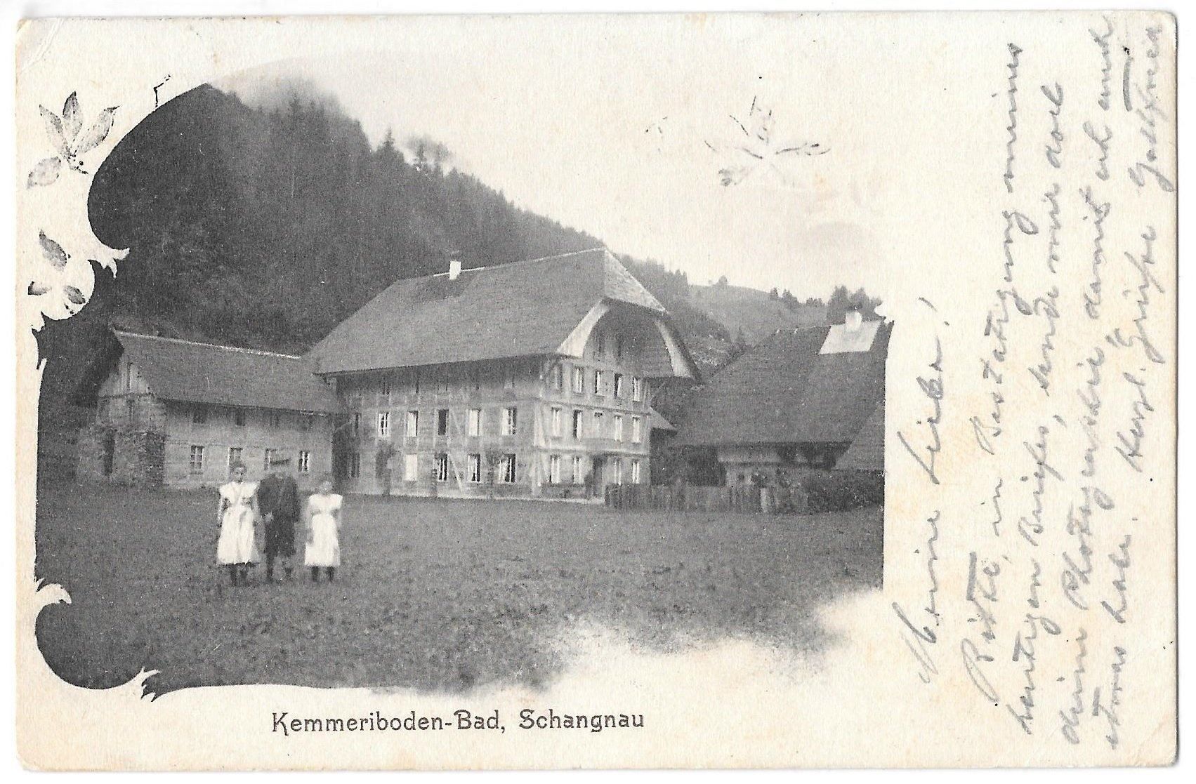 Cartoline postali: Schangnau Kemmeriboden-Bad – Usato da Olten venduto da clotaldi