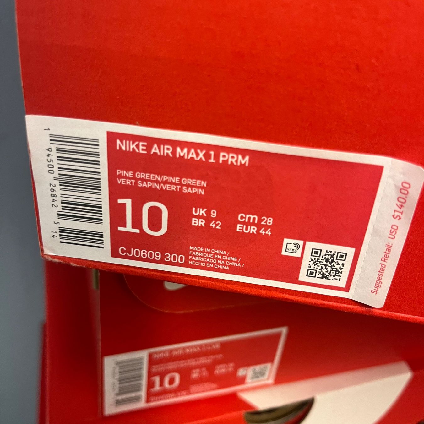 Nike Chaussures hommes: Nike Air Max 1 Limade – Neuf (Voir description) à Winterthur par LaBodega 1