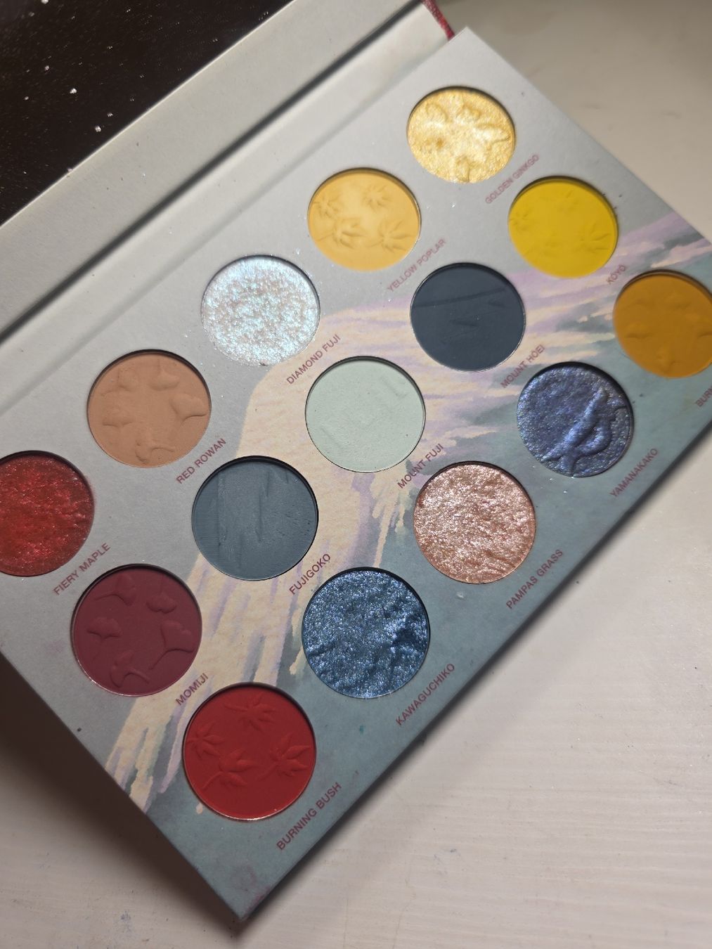 Make-up: Nomad Cosmetics Fuji Five Lakes Lidschatten Palette – Usato da Uster venduto da mikedizzy84