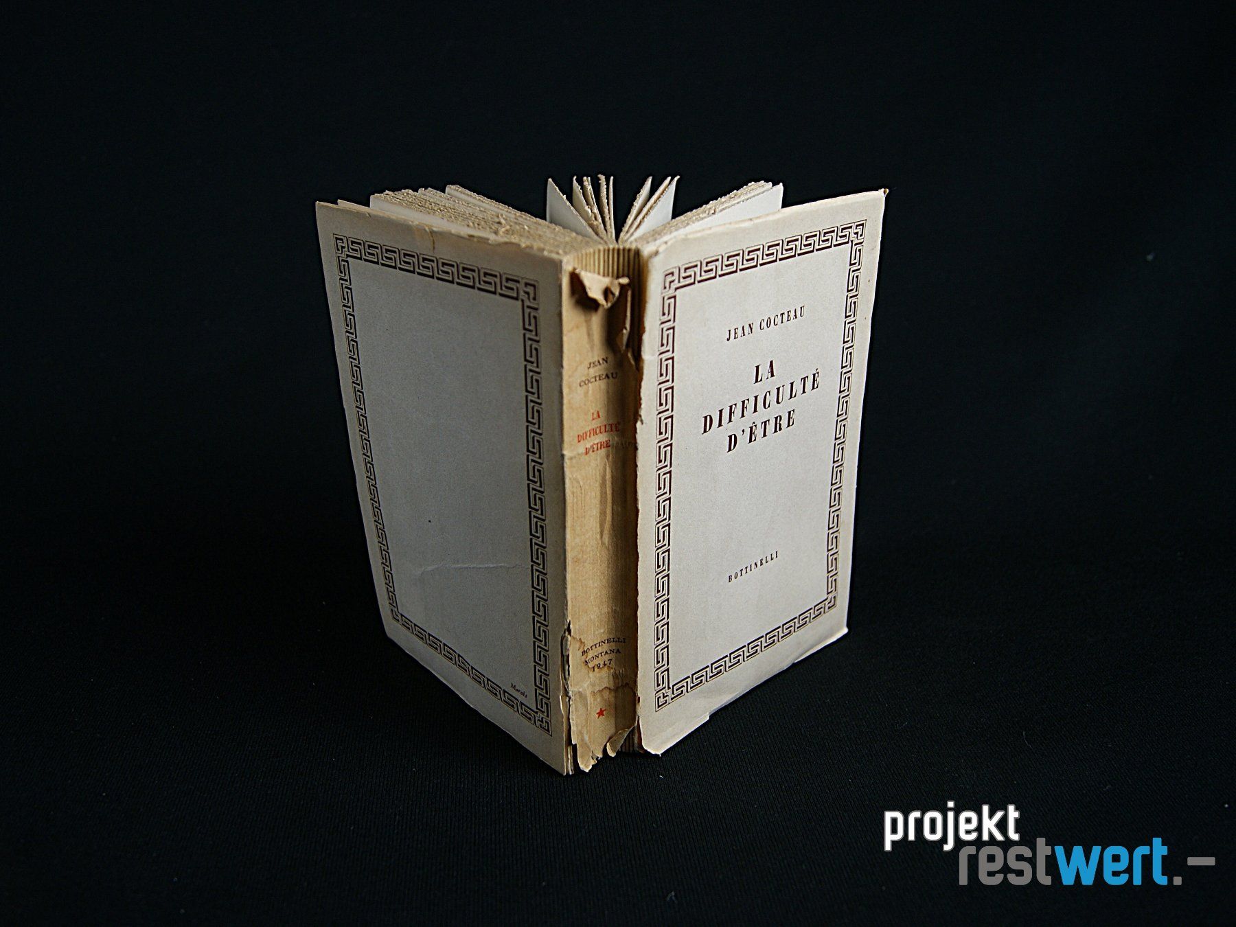 Libri: La difficulté d'être, Buch von JEAN COCTEAU – Usato da Bülach venduto da restwert_buelach 2