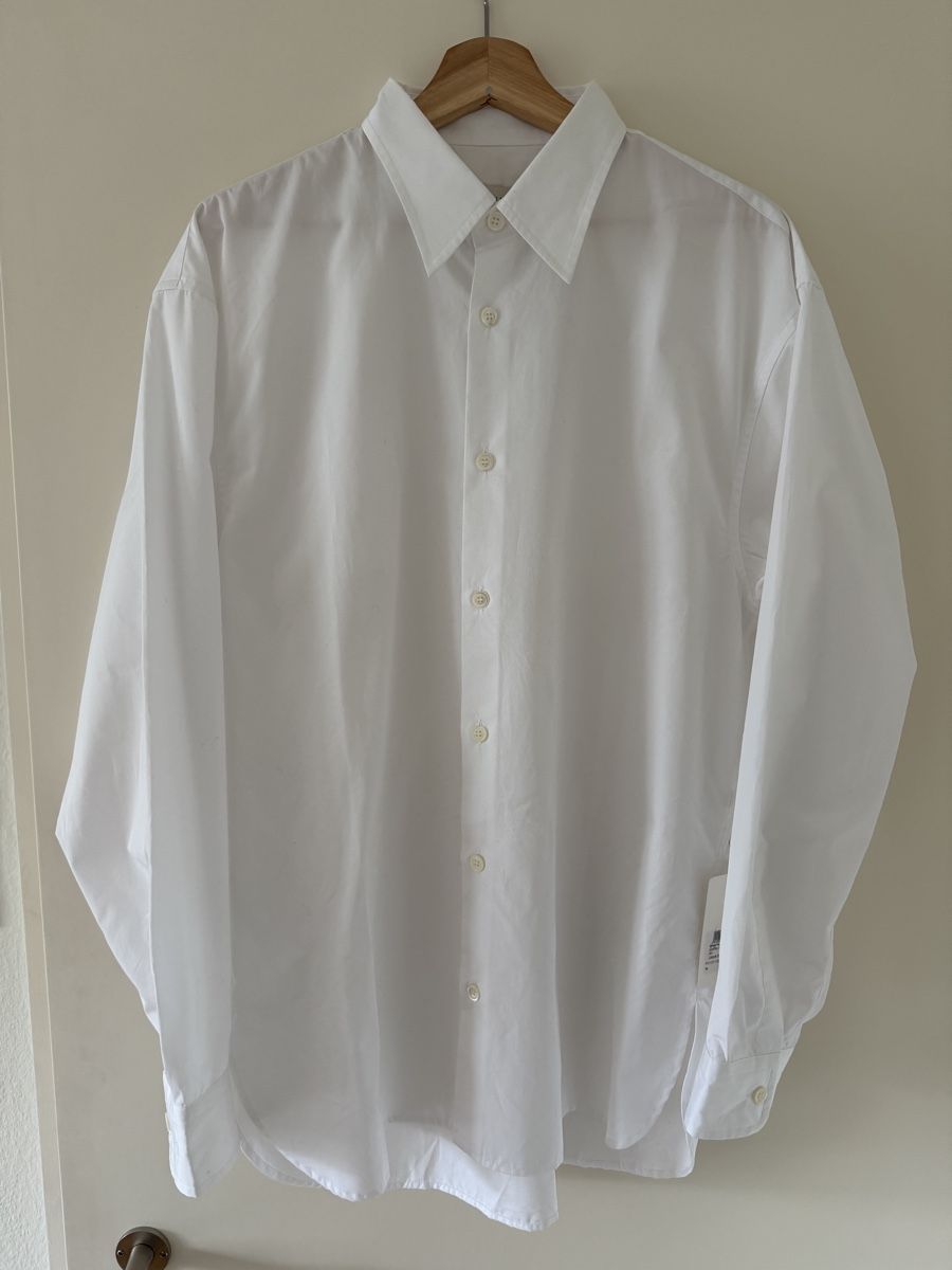 Camicie: Dries Van Noten Hemd Weiss, Grösse M, NEU – Nuovo e nell'imballaggio originale da Zürich venduto da gui_d22n 1