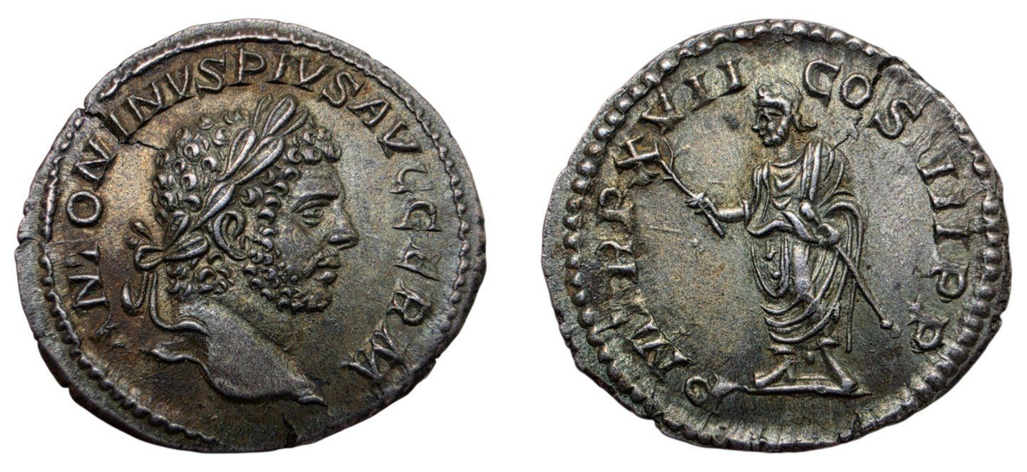 Tutti le monete: Caracalla Denier 213-217 – Usato da Genève venduto da Numis-Magna