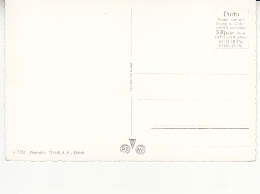 Ansichtskarten: Luzern ca. 1950 – Gebraucht aus Bürglen TG von StampGraf 1